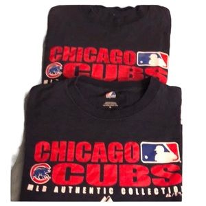 Bundle of 2 Chicago Cubs tee shirts